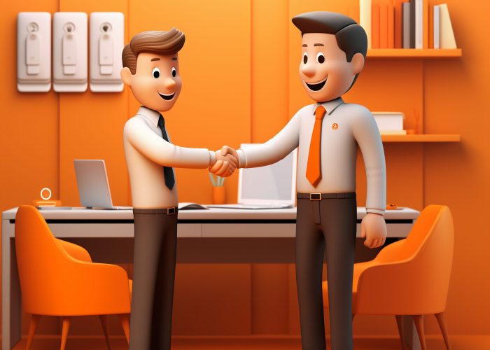 view-3d-businessmen-shaking-hands